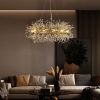 Modern American round crystal chandelier -12 bulbs