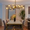 Modern American chandelier golden iron -15 bulb