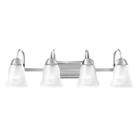 Bath Light 4-Light LED Brushed Nickel Vanity