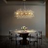 Modern American round crystal chandelier -12 bulbs