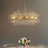 Modern American round crystal chandelier -12 bulbs