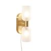 Dove Double Tube 2-Light Wall Sconce