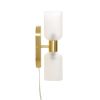 Dove Double Tube 2-Light Wall Sconce