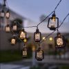 Retro Kerosene Bottle LED String Lights, Atmosphere Light Hanging Lights For Wall Party Wedding Room Home Kitchen Indoor & Outdoor Decoration