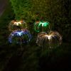 Solar Jellyfish Lights; Color Gradient Waterproof Solar Jellyfish Light Courtyard Garden; Various Festivals; Christmas And New Year's Day Decorations;