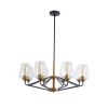 Modern American hanging chandelier -8 bulbs -E26 lamp holder