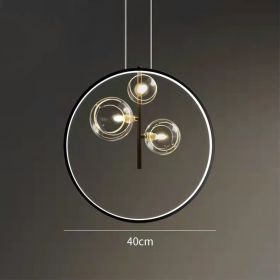 Modern Bubble Chandelier For Staircase Bedroom (Option: 3heads-Neutral light)