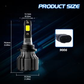 Simple And Creative Automotive LED Bulbs (Option: StyleH13)