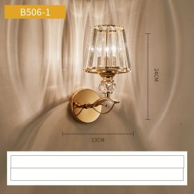 Simple Modern Staircase New Eye-protection Wall Lamp (Option: 506Single head-LED tricolor without strobosco)