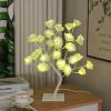 Best-selling Detachable Plastic Base USB Switch LED Simulation Rose Tree Lamp Home Decoration Night Light