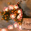 Cherry Blossom LED Lights String Small Fairy Lights Easter Halloween Wedding Scene Holiday Party Mall Modeling Holiday Decorative Lights Bedroom Dress