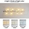 Modern American multi-particle crystal chandelier -12 bulbs -G9 lamp holder