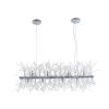 Modern American multi-particle crystal chandelier -12 bulbs -G9 lamp holder