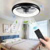 Ceiling Fan with Lights Dimmable LED