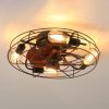 Ceiling Fan with Lights Dimmable LED