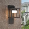 Inowel Wall Sconce Replaceable GX53 LED Bulb Porch Light 6.5W Modern Waterproof Wall Lamps 650 Lumen 3000k Warm White 36513