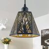 Adjustable Metal Hanging Lamp Cage For Kitchen