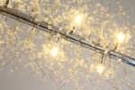 Modern American multi-particle crystal chandelier -12 bulbs -G9 lamp holder