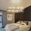 Modern American multi-particle crystal chandelier -12 bulbs -G9 lamp holder